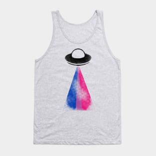 Gaylien Bisexual Pride UFO Tank Top